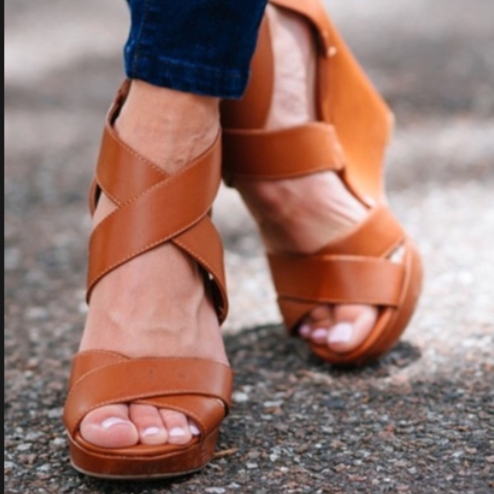 NWT Jessica Simpson Nordstrom Jadyn Wedge Sandal
